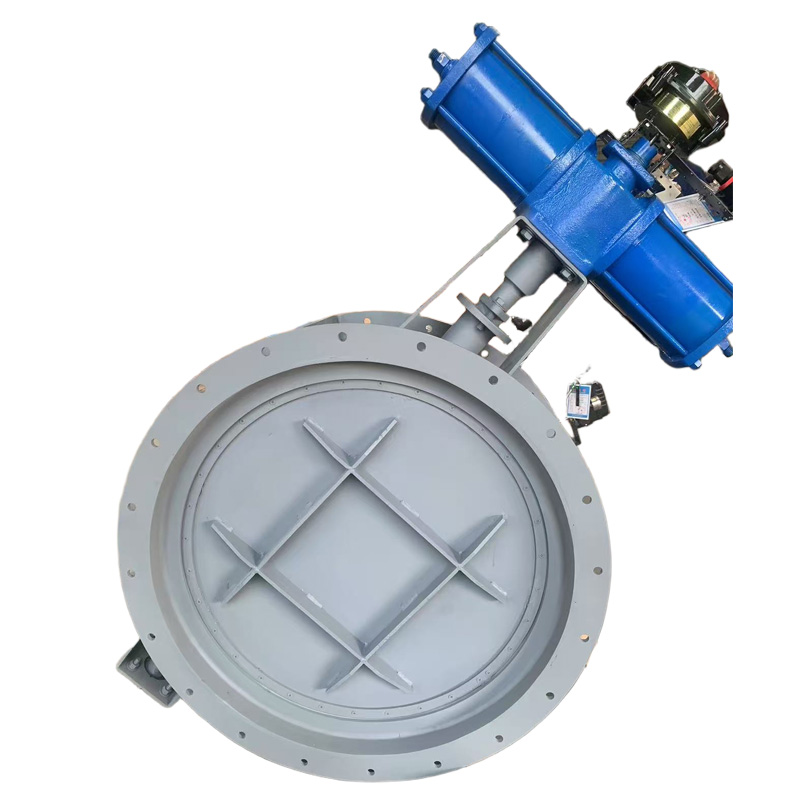 福莱盟气动双偏心蝶阀