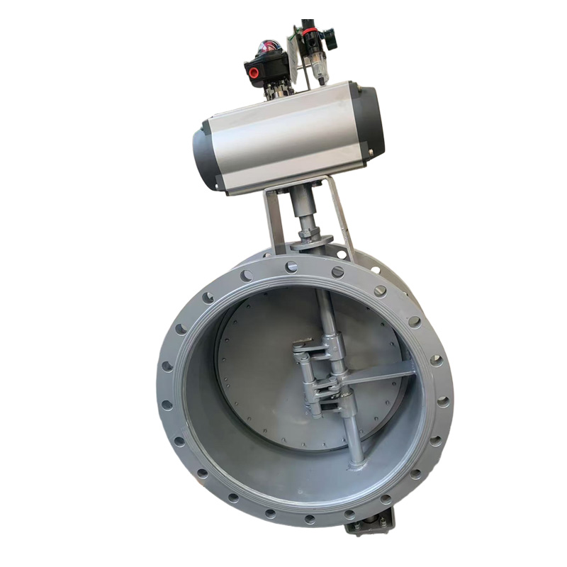 气动双偏心蝶阀2