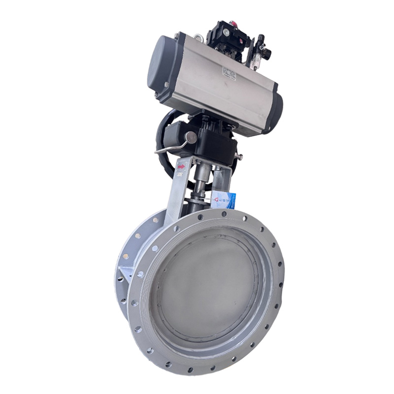 气动双偏心蝶阀3