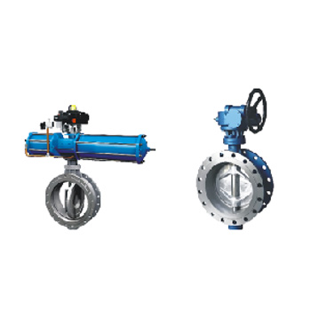 气动法兰硬密封蝶阀